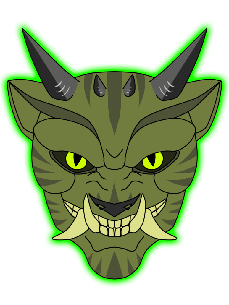 Oni Mask Transparent PNG Image