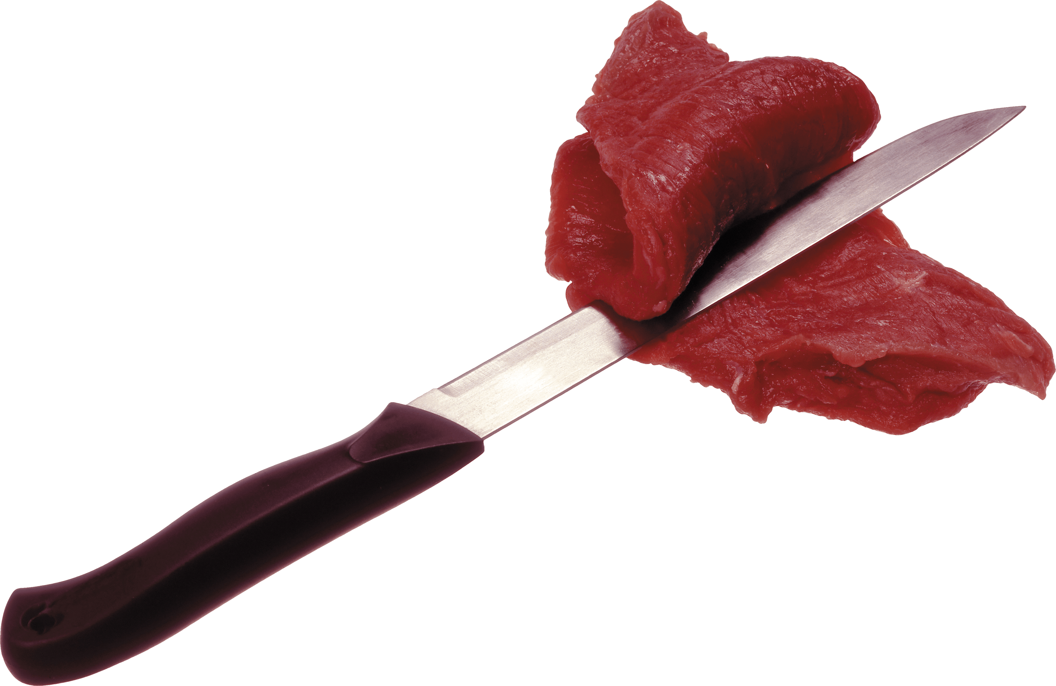 Meat And Knife Png Picture Transparent PNG Image