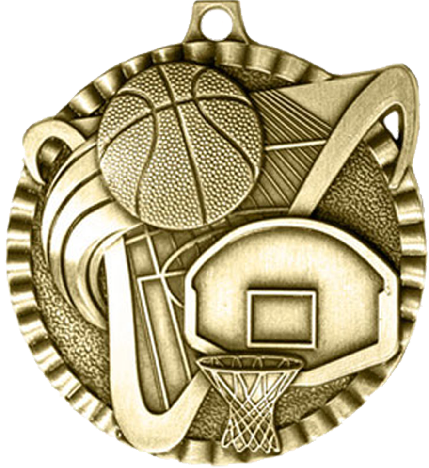 Basketball Medal Award PNG File HD Transparent PNG Image