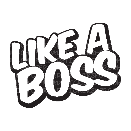 Like A Boss Clipart Transparent PNG Image