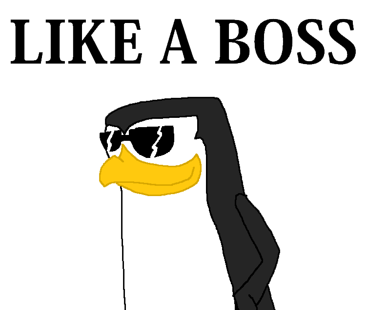 Like A Boss Transparent PNG Image