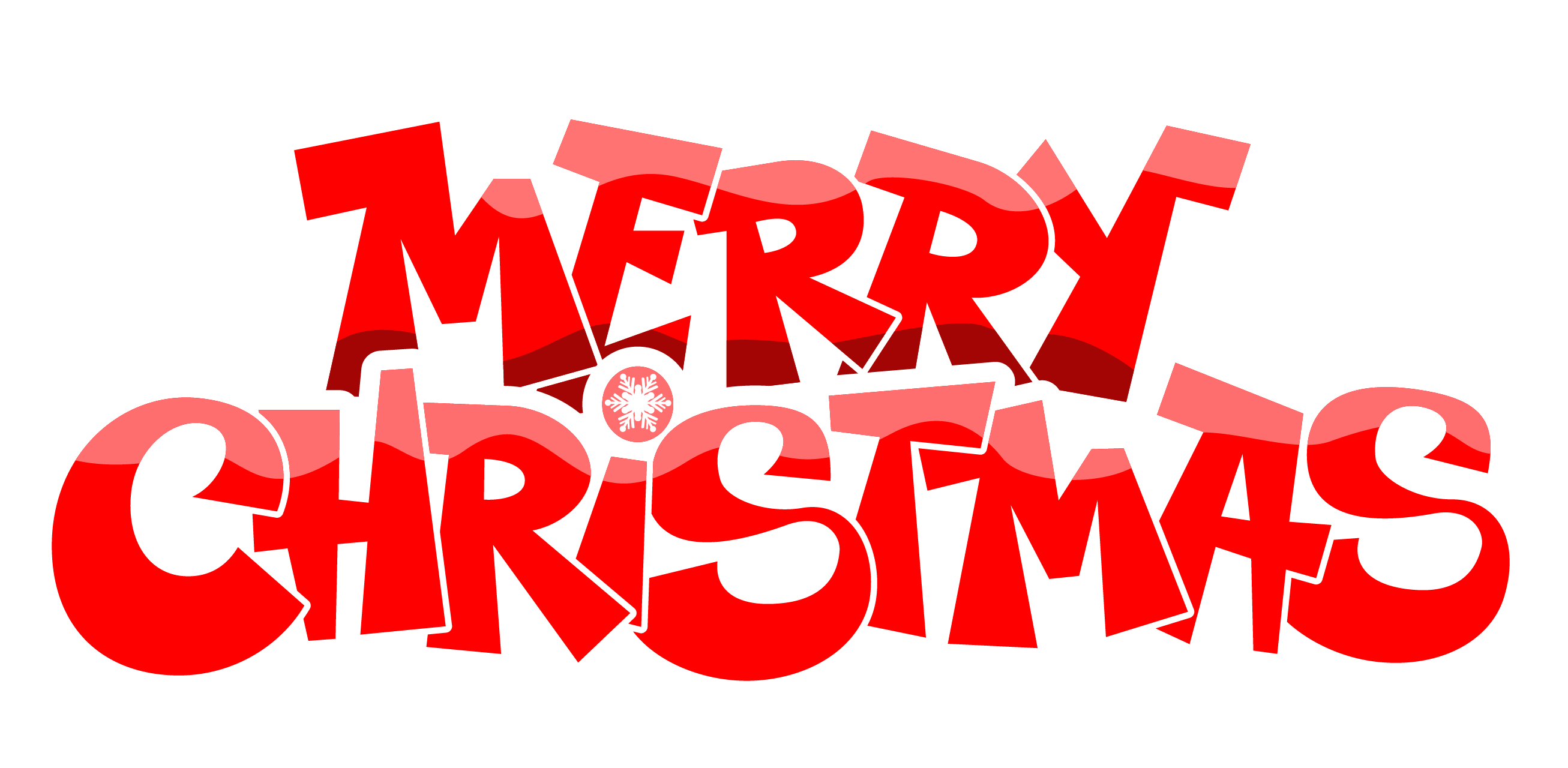 Merry Christmas Text Transparent Transparent PNG Image