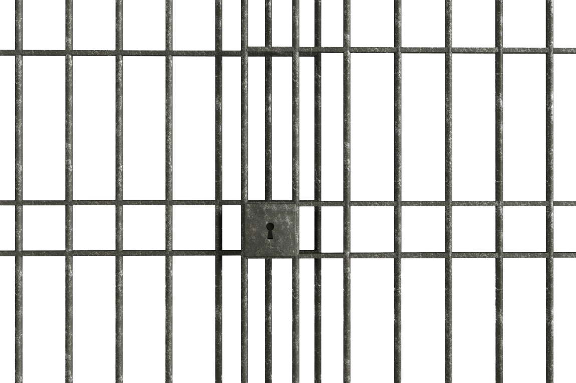 Jail Bars Metal Free Clipart HQ Transparent PNG Image