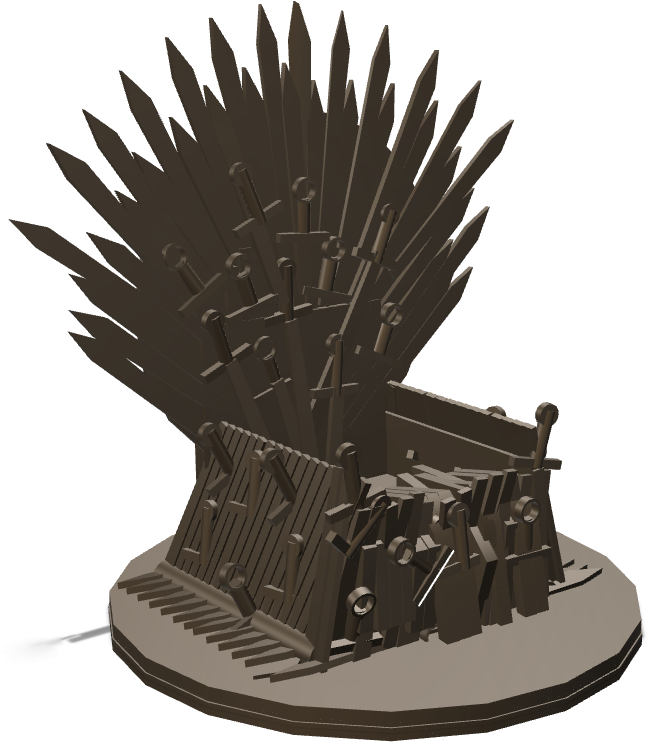 Throne Chair Iron Free Download PNG HQ Transparent PNG Image