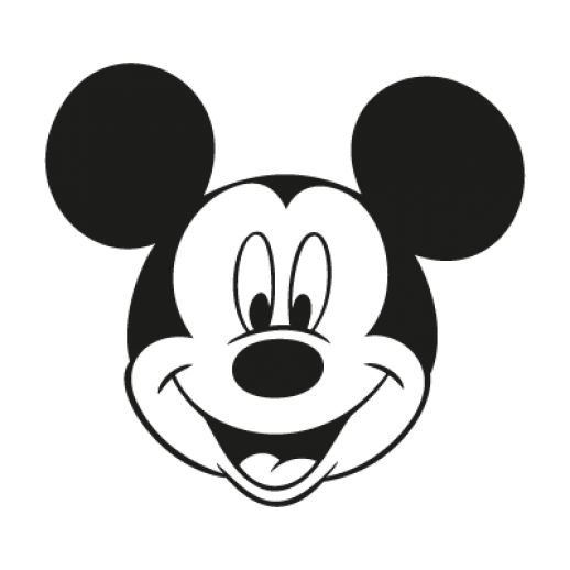 Mickey Head Minnie Face Logo Mouse Transparent PNG Image