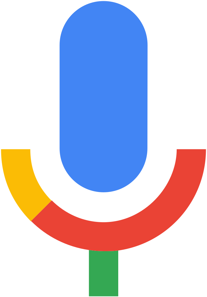 Voice Microphone Google Search Logo PNG File HD Transparent PNG Image