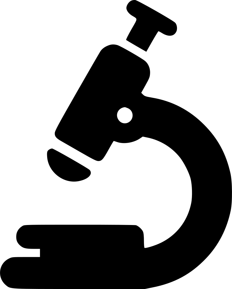 Microscope Silhouette PNG Download Free Transparent PNG Image