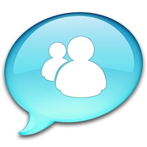 Blue Windows Aqua Live Messenger Azure Circle Transparent PNG Image