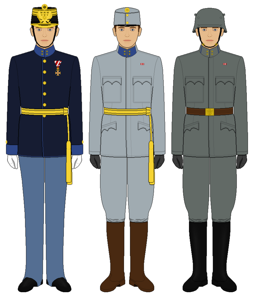 Army Austriahungary Uniform Officer Military Clothing Transparent PNG Image