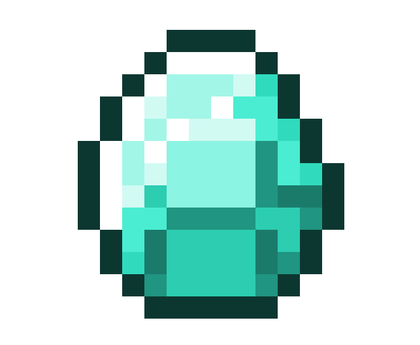 Minecraft Diamond Png Transparent PNG Image