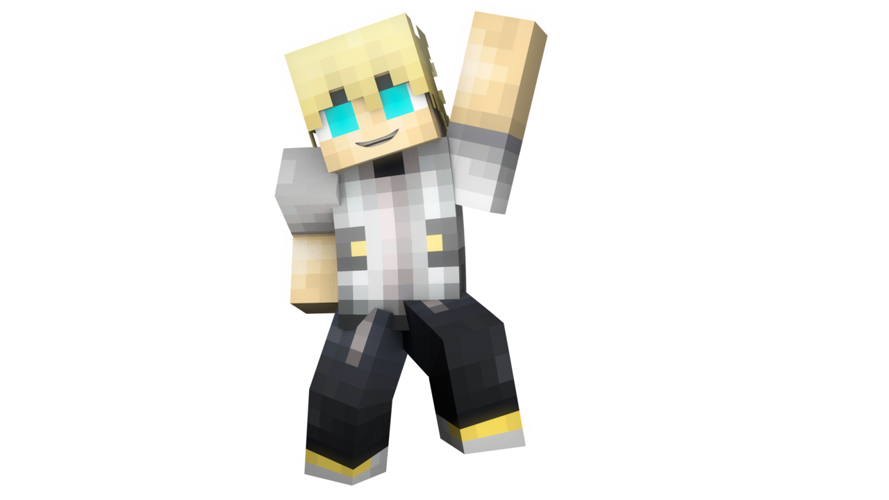 Rendering Minecraft Fortnite Yellow Joint Free Photo PNG Transparent PNG Image