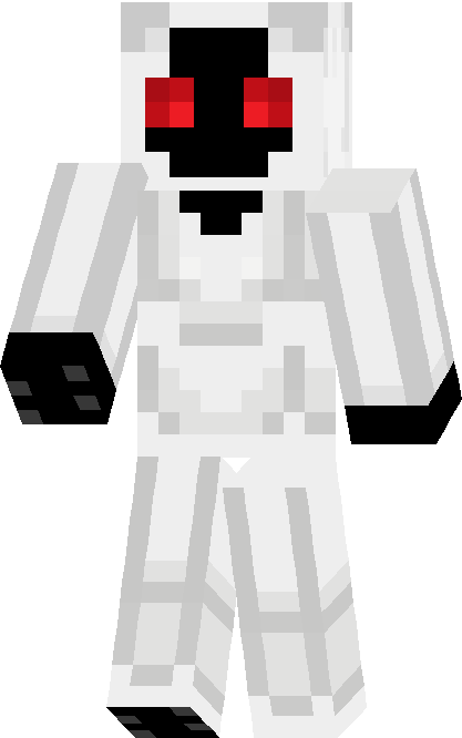 Pocket Edition Black White Minecraft Herobrine Transparent PNG Image