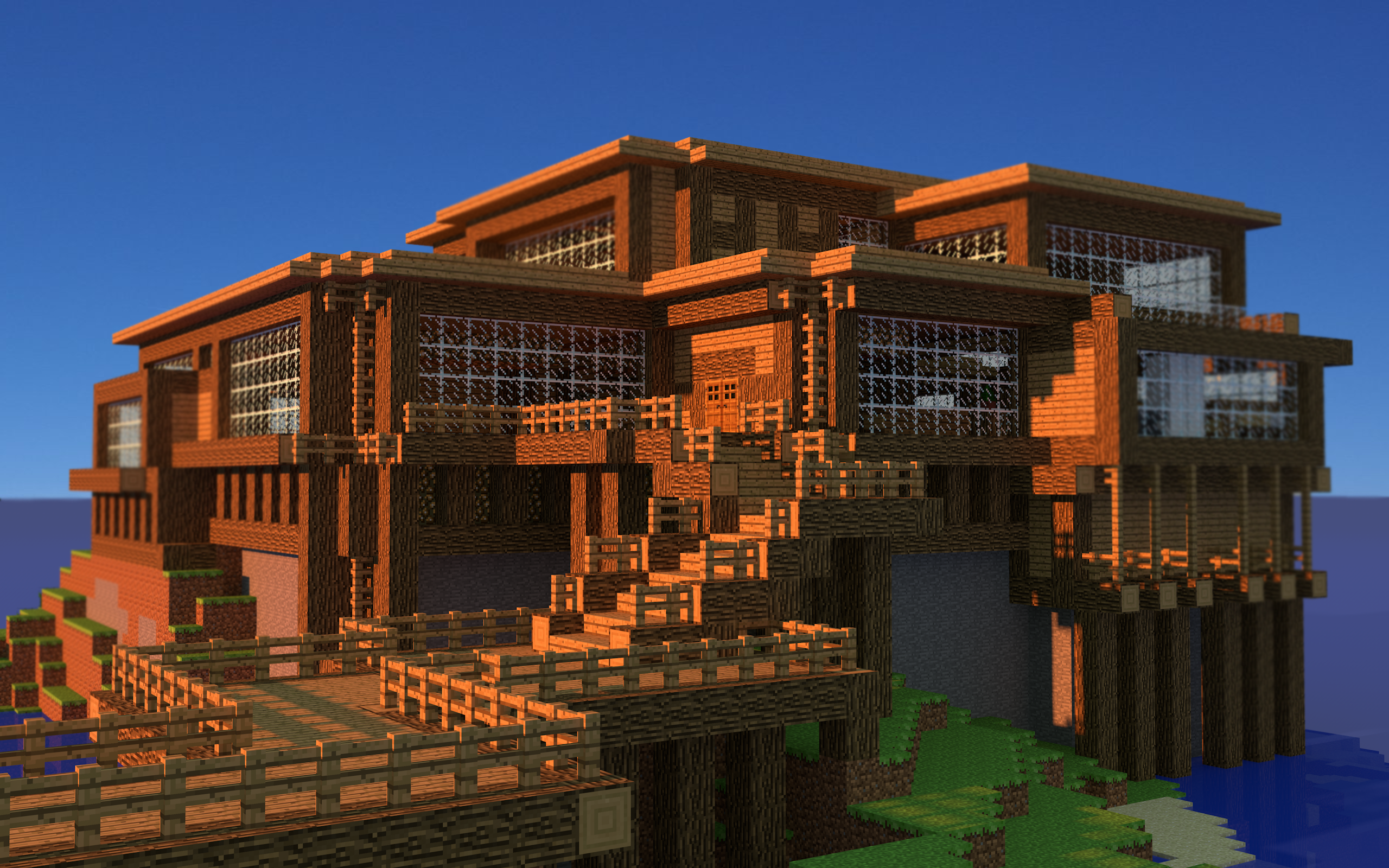 Building Elevation House Pocket Edition Minecraft Transparent PNG Image