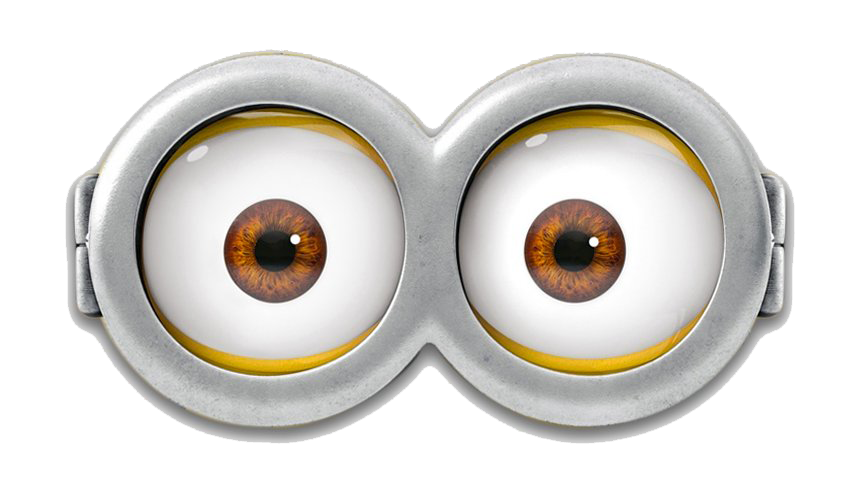 Minion Eyes PNG Image High Quality Transparent PNG Image