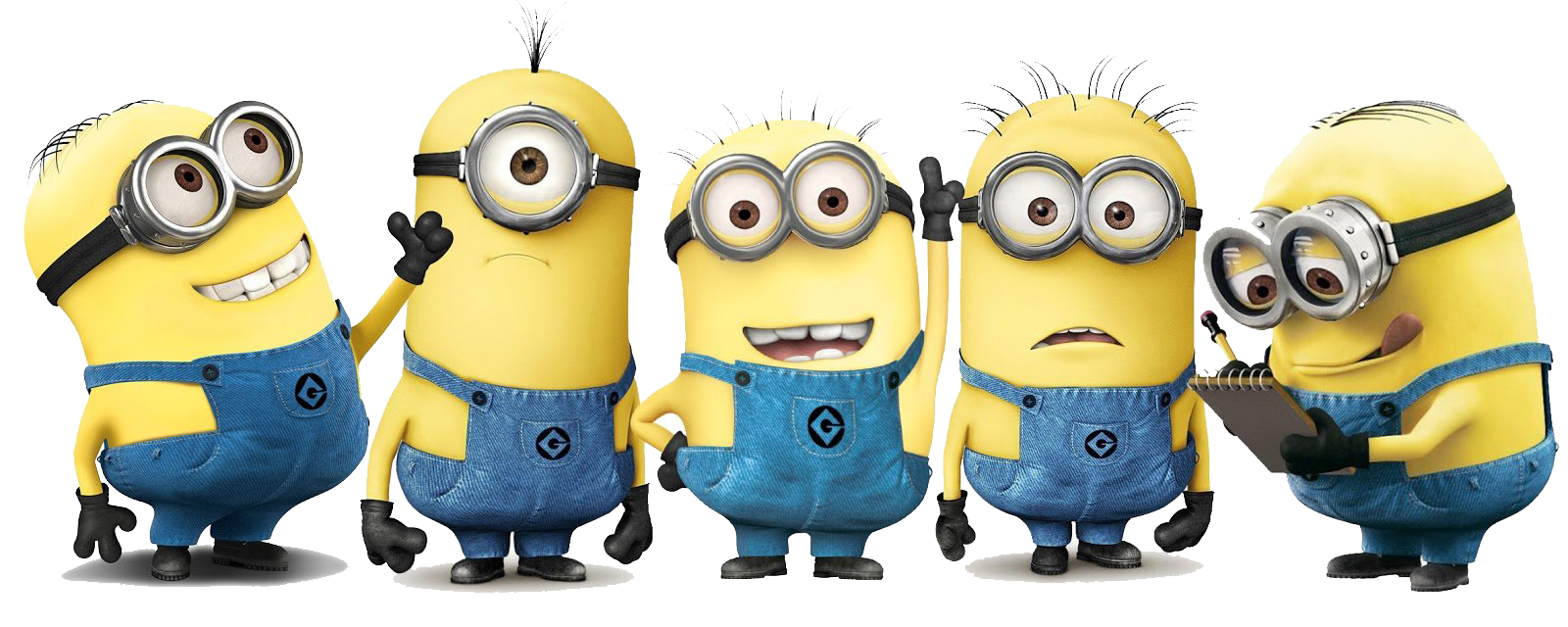 Group Minions PNG Free Photo Transparent PNG Image