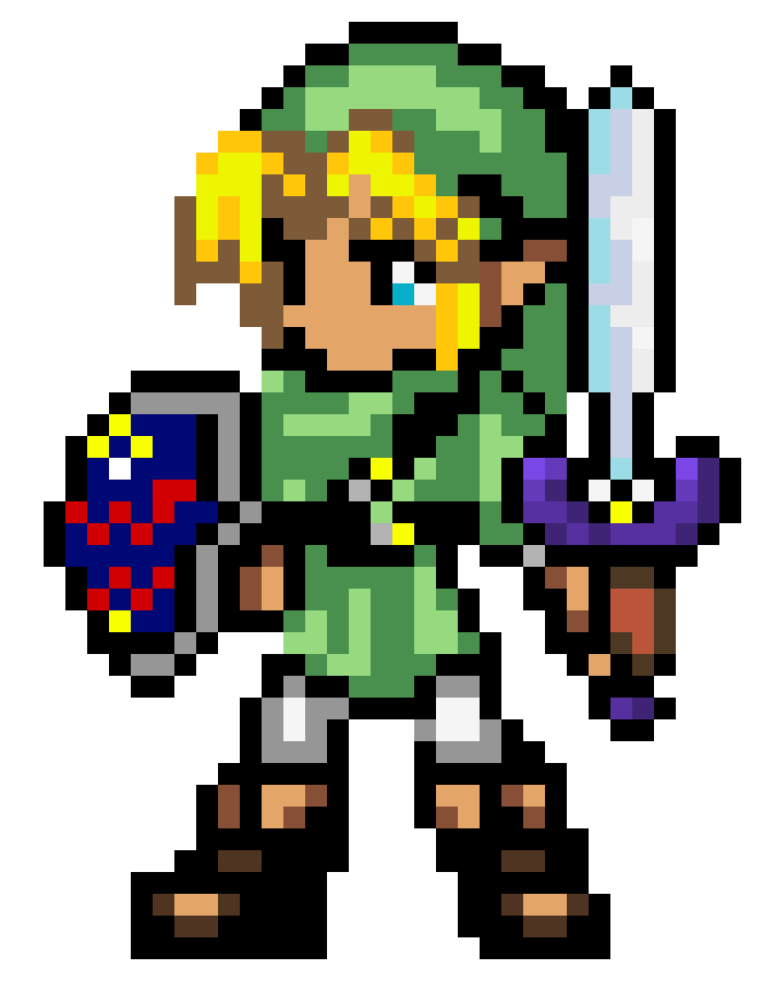 Art Of Character Zelda Fictional Pixel Breath Transparent PNG Image