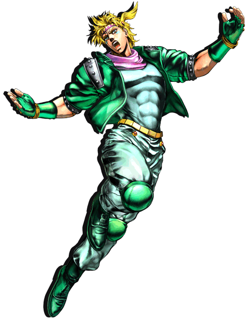 Jojo All Dio Star Hirose Art Koichi Transparent PNG Image