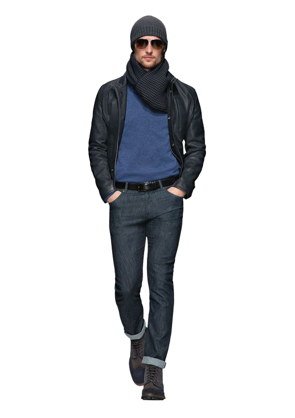 Mens Fashion Transparent PNG Image