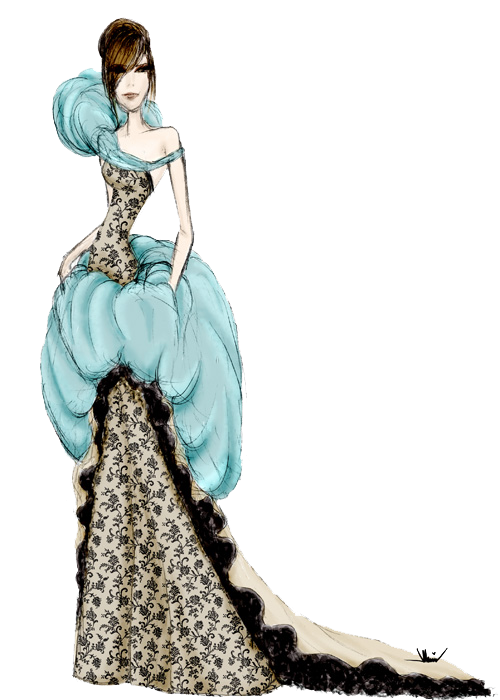 Fashion Model Clipart Transparent PNG Image