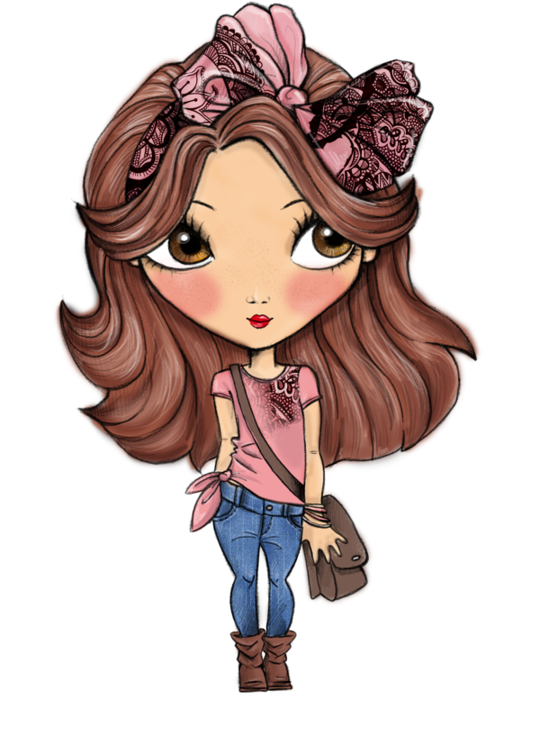 Fashion Girl Image Transparent PNG Image