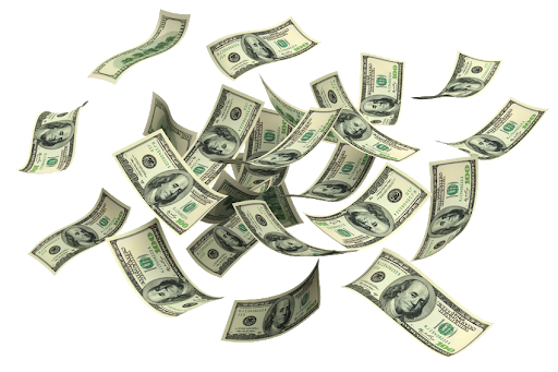 Money Falling Notes Picture Free PNG HQ Transparent PNG Image