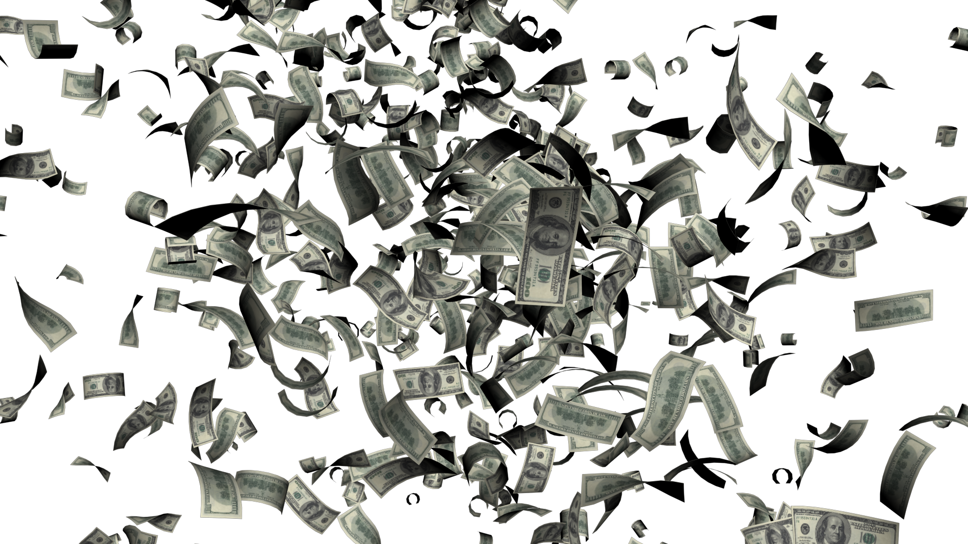 Money Falling Free Transparent Image HQ Transparent PNG Image