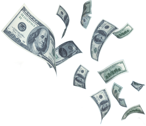 Money Falling Notes Free PNG HQ Transparent PNG Image