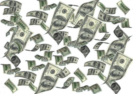 Money Falling Notes PNG Free Photo Transparent PNG Image