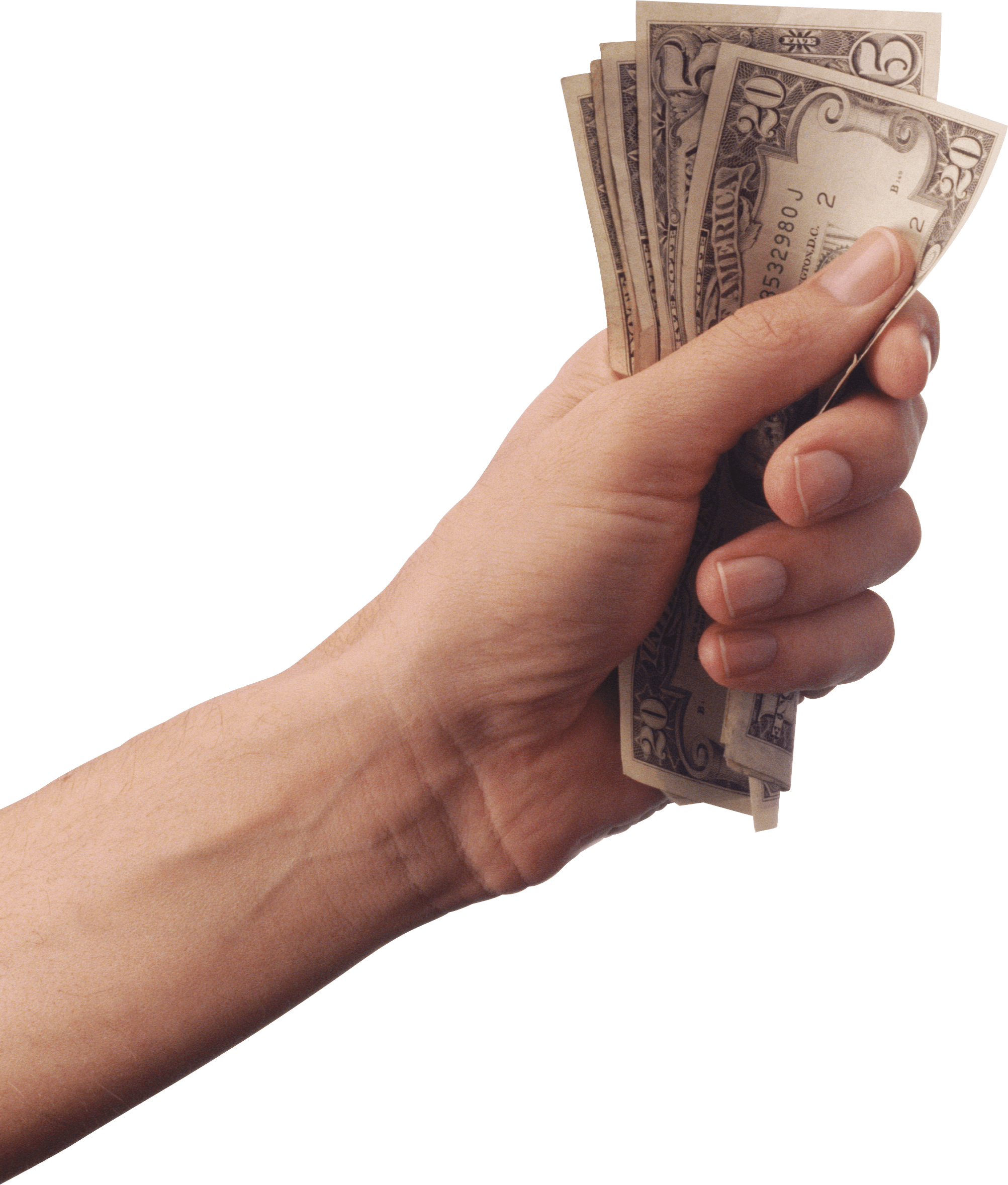 Dollars Holding Female Hand PNG Free Photo Transparent PNG Image