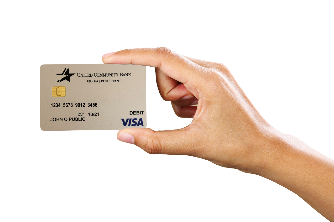 Credit Photos Card Holding Hand Transparent PNG Image