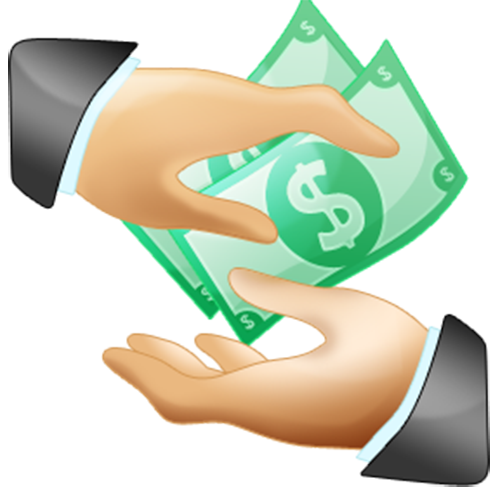 Dollars Holding Hand Free Transparent Image HQ Transparent PNG Image