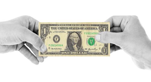 Dollars Holding Hand PNG Image High Quality Transparent PNG Image