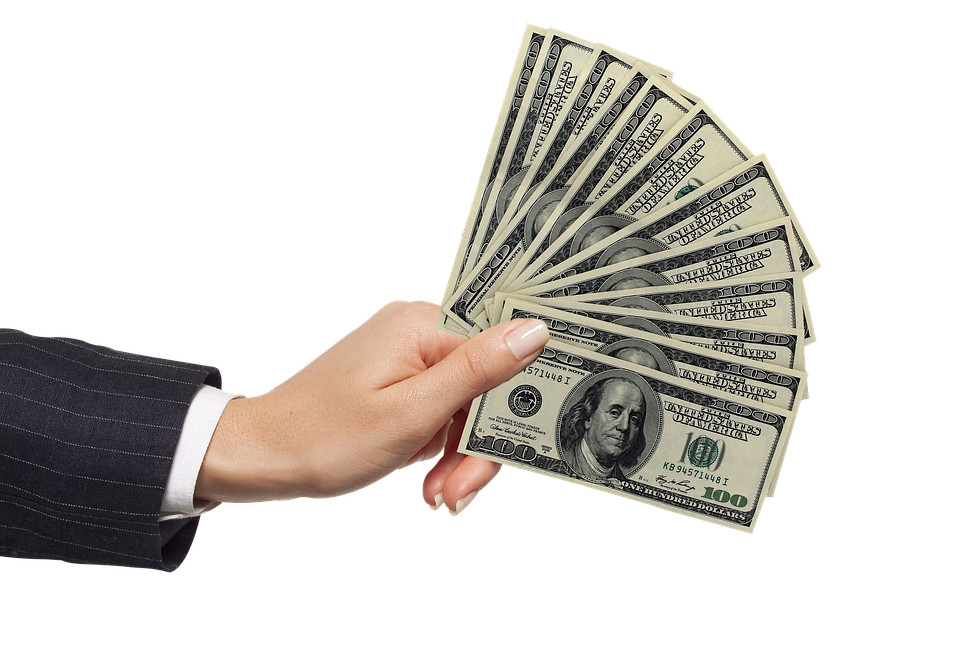 Dollars Holding Hand Free Download Image Transparent PNG Image