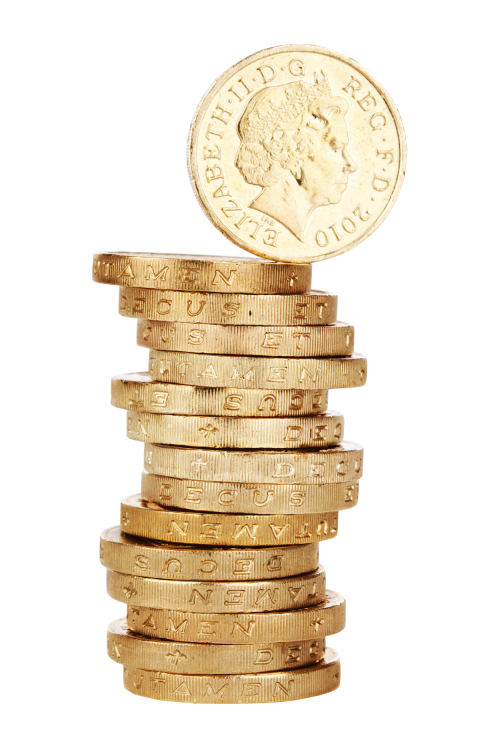 Golden Coins Stack Currency HD Image Free Transparent PNG Image