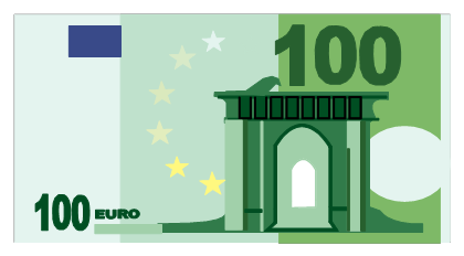 100 Euro Bill File Transparent PNG Image