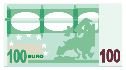 100 Euro Bill Image Transparent PNG Image