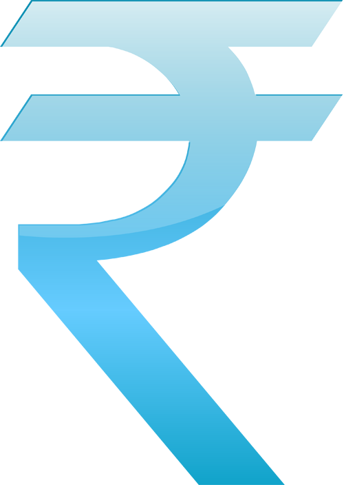 Rupee Symbol Transparent PNG Image