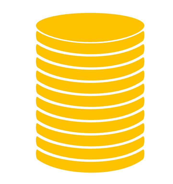 Coin Stack Transparent Transparent PNG Image