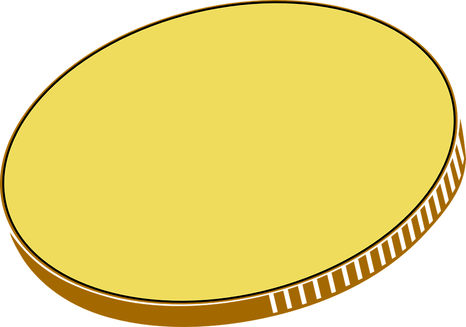 Cartoon Coin Image Transparent PNG Image