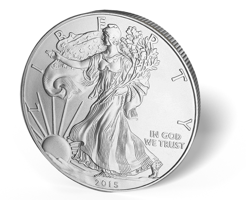 American Silver Coin Photos Transparent PNG Image