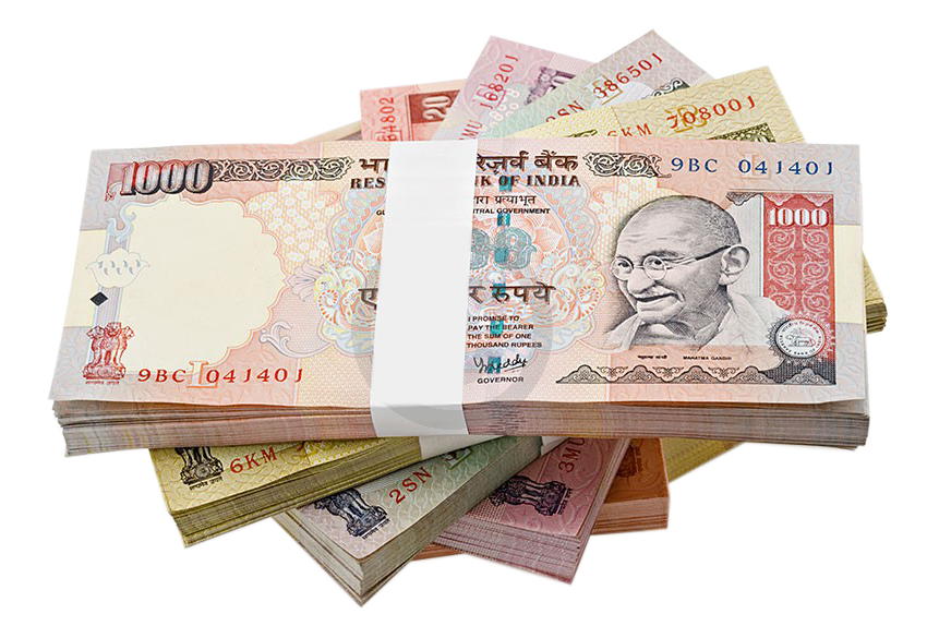 Indian Rupee Banknote Transparent Image Transparent PNG Image