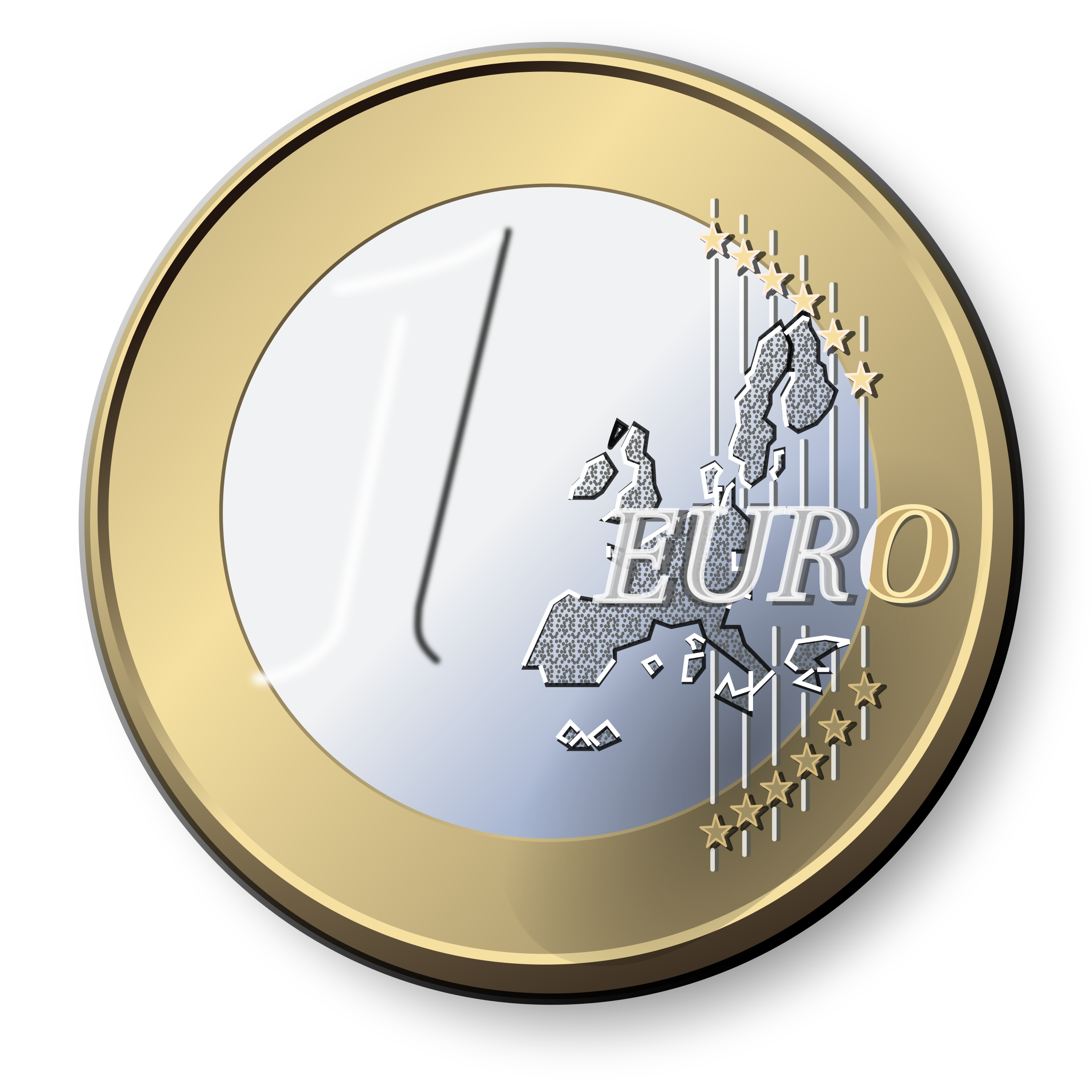 Euro Coin Transparent Background Transparent PNG Image