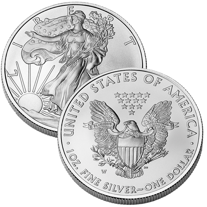 Silver Coins Image Transparent PNG Image