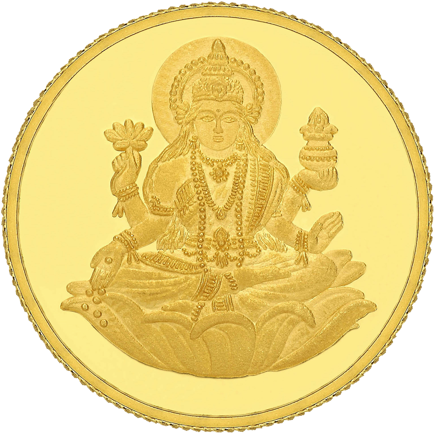 Lakshmi Gold Coin Photos Transparent PNG Image