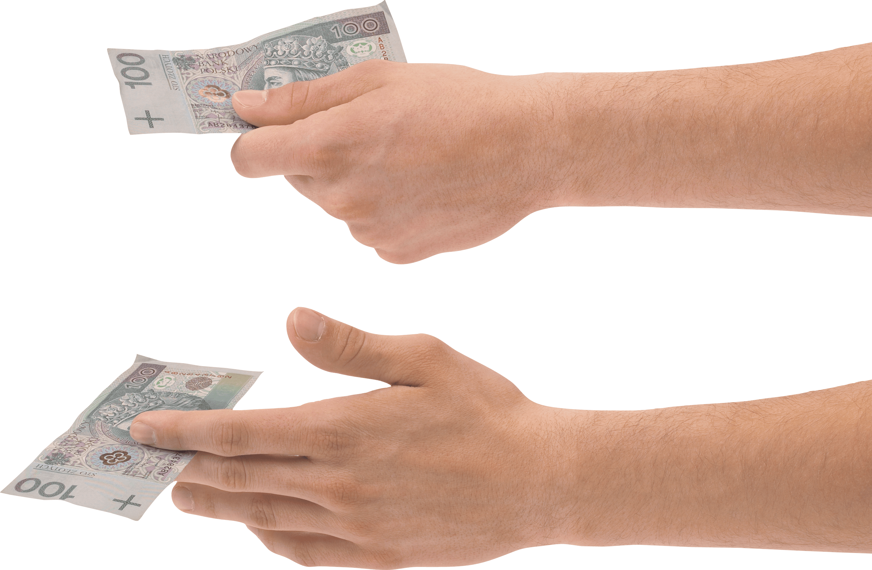 Money In Hand Png Image Transparent PNG Image