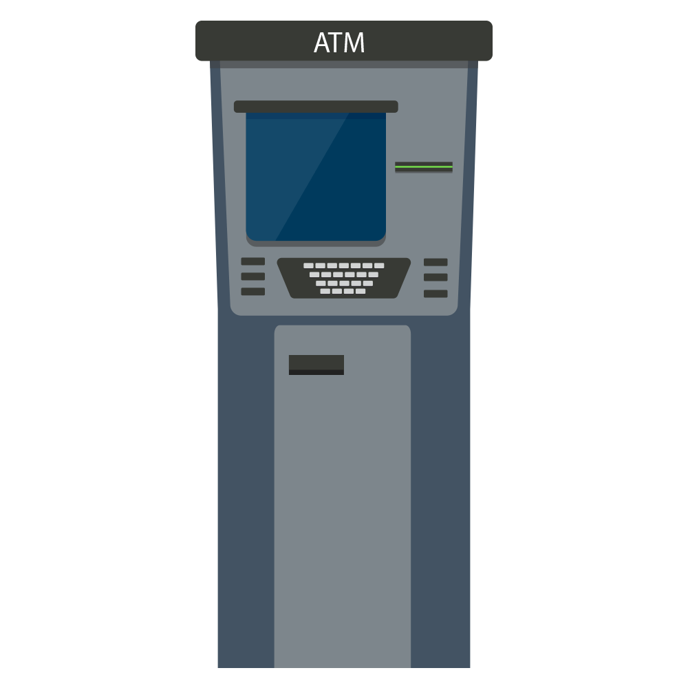 Service Money Atm Bitcoin Machine Teller Automated Transparent PNG Image