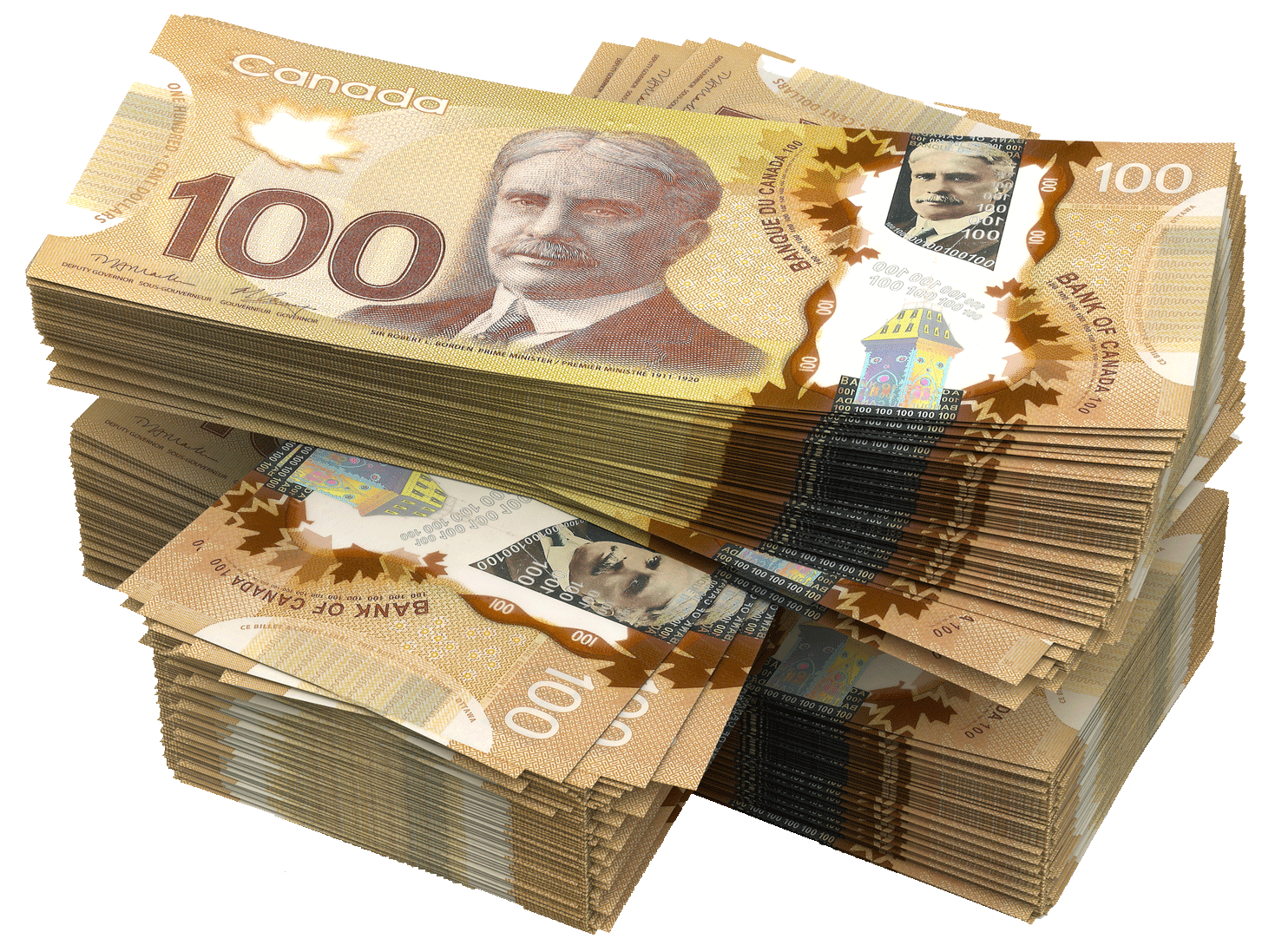 Canada Canadian Of Dollar Banknotes Money The Transparent PNG Image