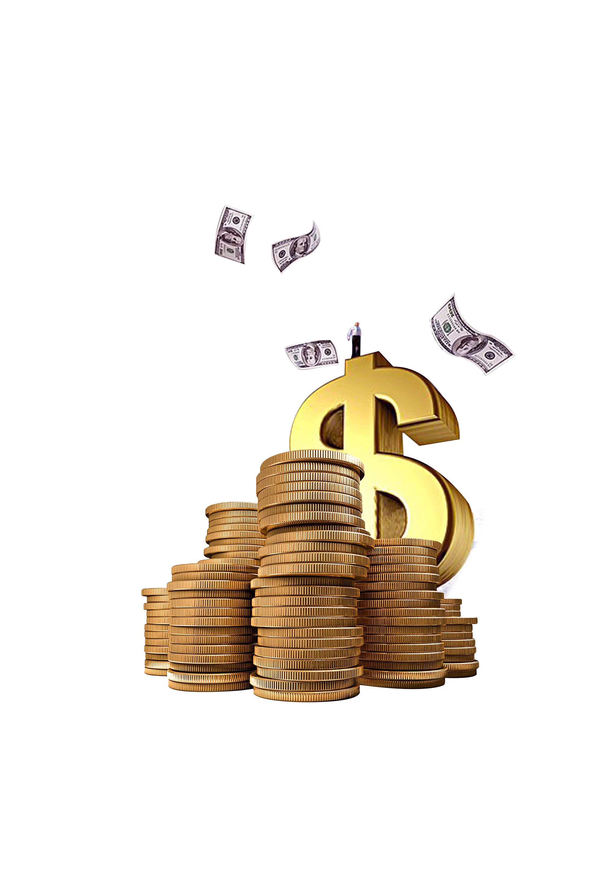 Gone United Finance Exchange Money Dollar Foreign Transparent PNG Image