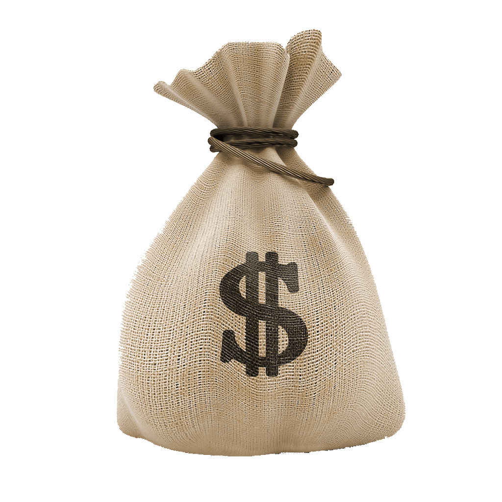 United Money Dollar States Bag Coin Investment Transparent PNG Image