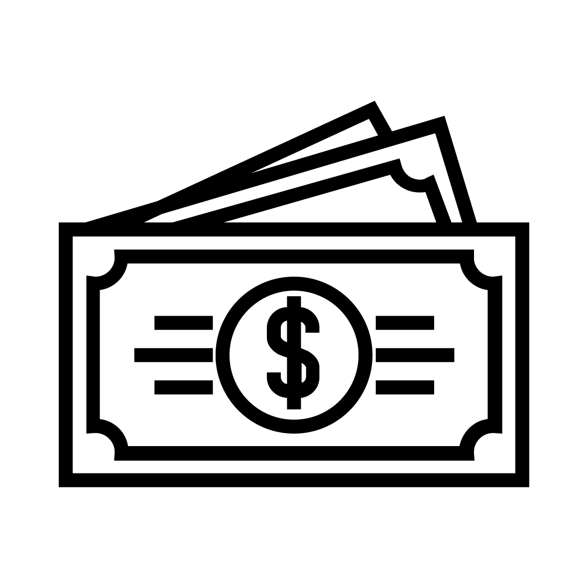 Icons Money Bill Dollar Computer Bank Stock Transparent PNG Image